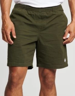 STUSSY | Street Style Plain Cotton Logo Shorts -Stussy Apparel org 2992