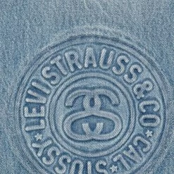 STUSSY | Unisex Street Style Collaboration Logo Jeans -Stussy Apparel org 3022