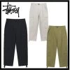 STUSSY | Unisex Street Style Logo Skater Style Cargo Pants