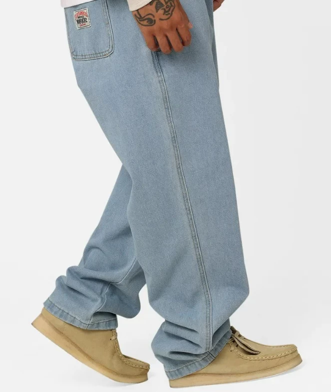 STUSSY | Denim Plain Cotton Jeans 4 STUSSY | Denim Plain Cotton Jeans - Image 4