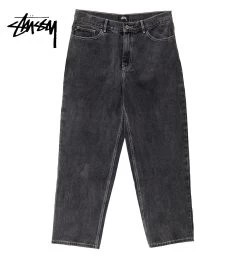 STUSSY | Street Style Logo Skater Style Washed Denim Jeans