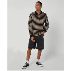 STUSSY | Plain Logo Skater Style Shorts -Stussy Apparel org 3100