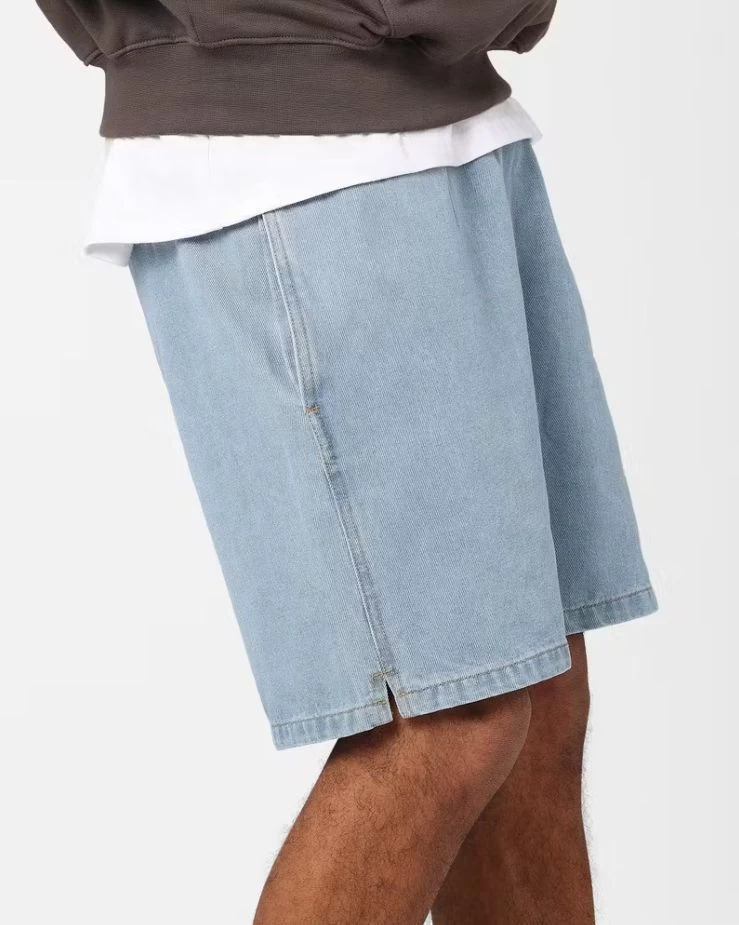 STUSSY | Denim Street Style Plain Cotton Shorts 7 STUSSY | Denim Street Style Plain Cotton Shorts - Image 7