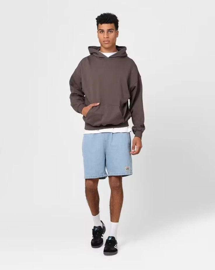 STUSSY | Denim Street Style Plain Cotton Shorts 8 STUSSY | Denim Street Style Plain Cotton Shorts - Image 8
