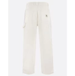 STUSSY | Unisex Street Style Cotton Logo Cargo Pants -Stussy Apparel org 3259