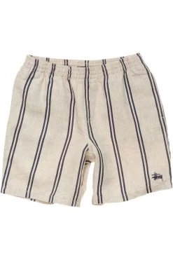 STUSSY | Stripes Unisex Linen Street Style Cotton Logo Skater Style -Stussy Apparel org 3274