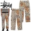 STUSSY | Printed Pants Leopard Patterns Unisex Street Style Cotton