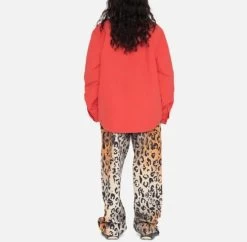 STUSSY | Printed Pants Leopard Patterns Unisex Street Style Cotton -Stussy Apparel org 3280