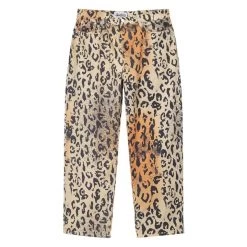 STUSSY | Printed Pants Leopard Patterns Unisex Street Style Cotton -Stussy Apparel org 3284