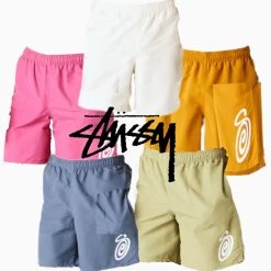 STUSSY | Unisex Nylon Logo Shorts