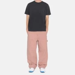 STUSSY | Unisex Street Style Plain Cotton Wide Leg Logo Straight 18 STUSSY | Unisex Street Style Plain Cotton Wide Leg Logo Straight -Stussy Apparel org 3294