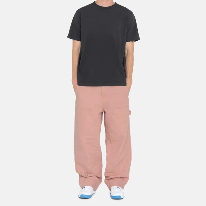 STUSSY | Unisex Street Style Plain Cotton Wide Leg Logo Straight 6 STUSSY | Unisex Street Style Plain Cotton Wide Leg Logo Straight - Image 6