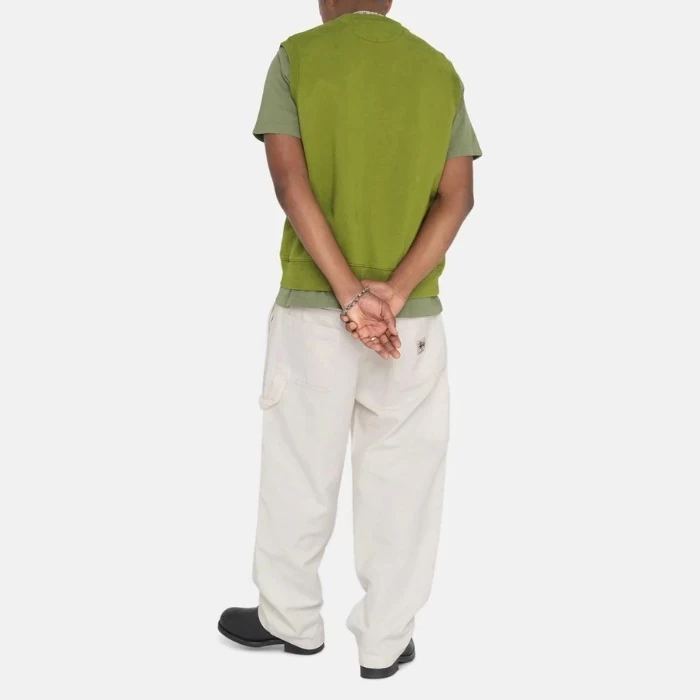 STUSSY | Unisex Street Style Plain Cotton Wide Leg Logo Straight 11 STUSSY | Unisex Street Style Plain Cotton Wide Leg Logo Straight - Image 11