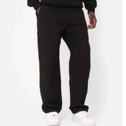 STUSSY | Unisex Street Style Plain Cotton Logo Skater Style Jeans -Stussy Apparel org 3307