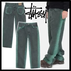 STUSSY | Unisex Street Style Logo Bottoms