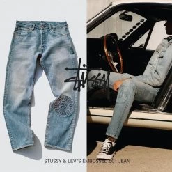 STUSSY | Unisex Street Style Collaboration Logo Skater Style