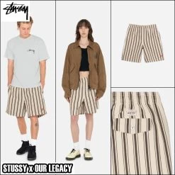 STUSSY | Unisex Street Style Cotton Logo Shorts