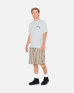 STUSSY | Unisex Street Style Cotton Logo Shorts -Stussy Apparel org 3347