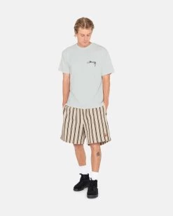 STUSSY | Unisex Street Style Cotton Logo Shorts -Stussy Apparel org 3348