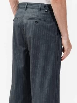 STUSSY | Stripes Street Style Logo Pants -Stussy Apparel org 3363