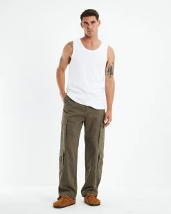 STUSSY | Street Style Plain Cotton Cargo Pants -Stussy Apparel org 3368