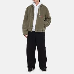 STUSSY | Tapered Pants Unisex Denim Street Style Plain Cotton -Stussy Apparel org 3388