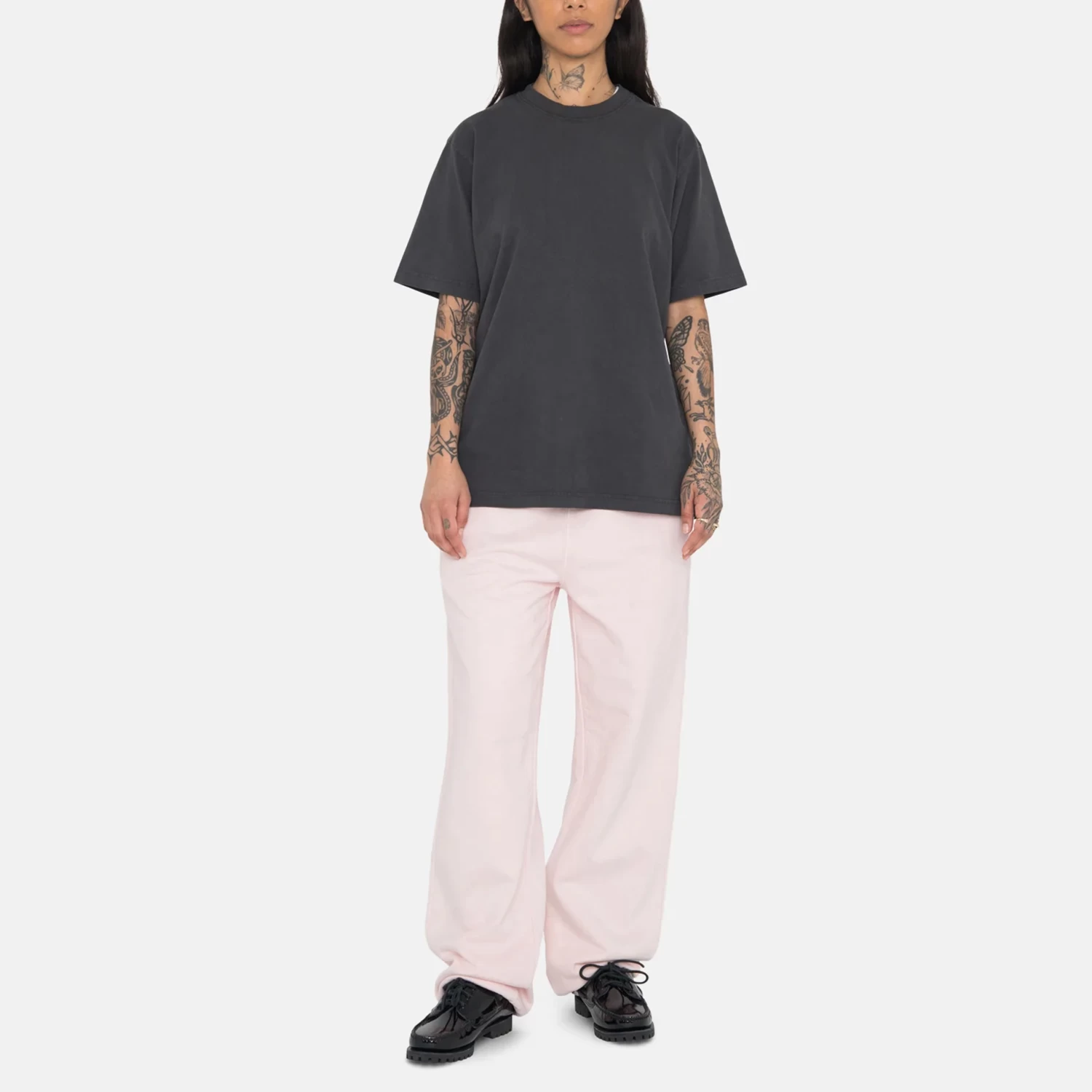STUSSY | Unisex Cotton Logo Skater Style Pants 17 STUSSY | Unisex Cotton Logo Skater Style Pants - Image 17