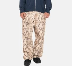 STUSSY | Unisex Street Style Plain Cotton Logo Bottoms -Stussy Apparel org 3464