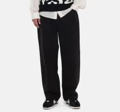 STUSSY | Unisex Street Style Plain Cotton Logo Bottoms -Stussy Apparel org 3467
