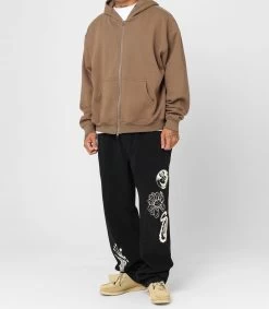 STUSSY | Unisex Street Style Cotton Logo Skater Style Bottoms -Stussy Apparel org 3500