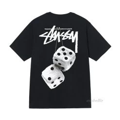 STUSSY | Crew Neck Unisex Street Style Cotton Short Sleeves Logo -Stussy Apparel org 3510