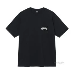 STUSSY | Crew Neck Unisex Street Style Cotton Short Sleeves Logo -Stussy Apparel org 3511