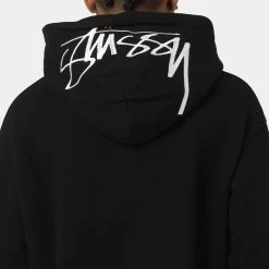 STUSSY | Unisex Logo Skater Style Hoodies -Stussy Apparel org 3577