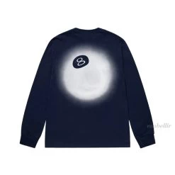 STUSSY | Crew Neck Unisex Street Style Long Sleeves Cotton -Stussy Apparel org 3626