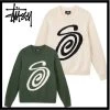 STUSSY | Unisex Street Style Logo Skater Style Sweaters