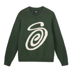 STUSSY | Unisex Street Style Logo Skater Style Sweaters -Stussy Apparel org 3669