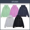 STUSSY | Unisex Street Style Logo Skater Style Hoodies