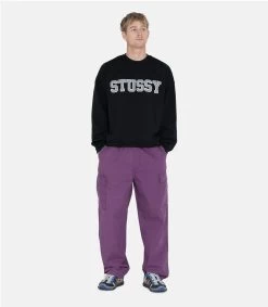 STUSSY | Crew Neck Pullovers Street Style Long Sleeves Cotton Logo -Stussy Apparel org 3703