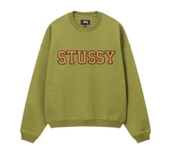 STUSSY | Crew Neck Pullovers Street Style Long Sleeves Cotton Logo -Stussy Apparel org 3705