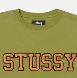STUSSY | Crew Neck Pullovers Street Style Long Sleeves Cotton Logo -Stussy Apparel org 3706