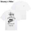 STUSSY | Unisex Street Style U-Neck Collaboration Long Sleeves Plain