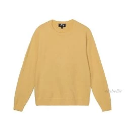 STUSSY | Crew Neck Unisex Wool Cashmere Nylon Street Style -Stussy Apparel org 3764