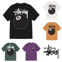 STUSSY | Unisex Street Style Cotton Logo Skater Style T-Shirts