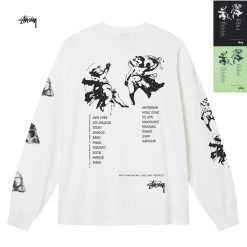 STUSSY | Unisex Street Style Long Sleeves Cotton Long Sleeve T-shirt