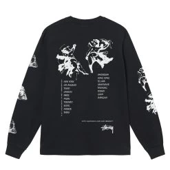 STUSSY | Unisex Street Style Long Sleeves Cotton Long Sleeve T-shirt -Stussy Apparel org 3781