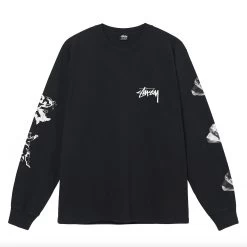 STUSSY | Unisex Street Style Long Sleeves Cotton Long Sleeve T-shirt -Stussy Apparel org 3782
