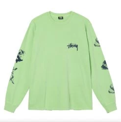 STUSSY | Unisex Street Style Long Sleeves Cotton Long Sleeve T-shirt -Stussy Apparel org 3784