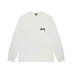 STUSSY | Unisex Street Style U-Neck Cotton Logo Skater Style T-Shirts -Stussy Apparel org 3842