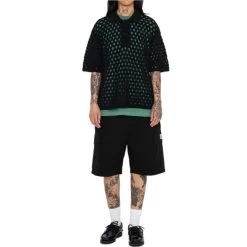 STUSSY | Unisex Street Style Plain Cotton Short Sleeves Skater Style -Stussy Apparel org 3857