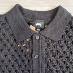 STUSSY | Unisex Street Style Plain Cotton Short Sleeves Skater Style -Stussy Apparel org 3866